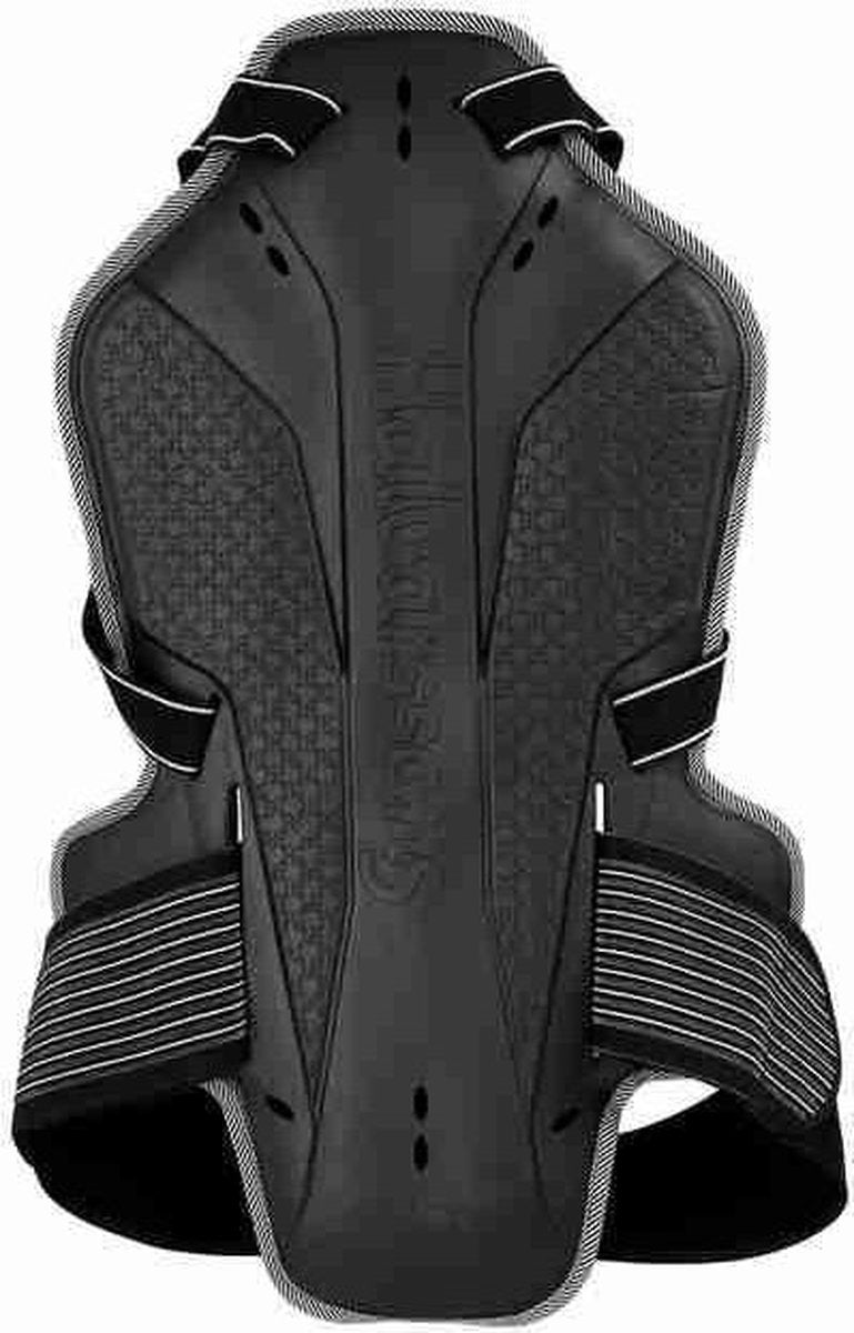 Halvarssons rugprotector Shield L2 zwart L