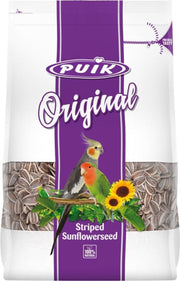 10x Puik Original Zonnebloempitten Gestreept 500 gr
