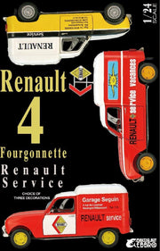 EBBRO 25012 RENAULT 4 FOURGONNETTE