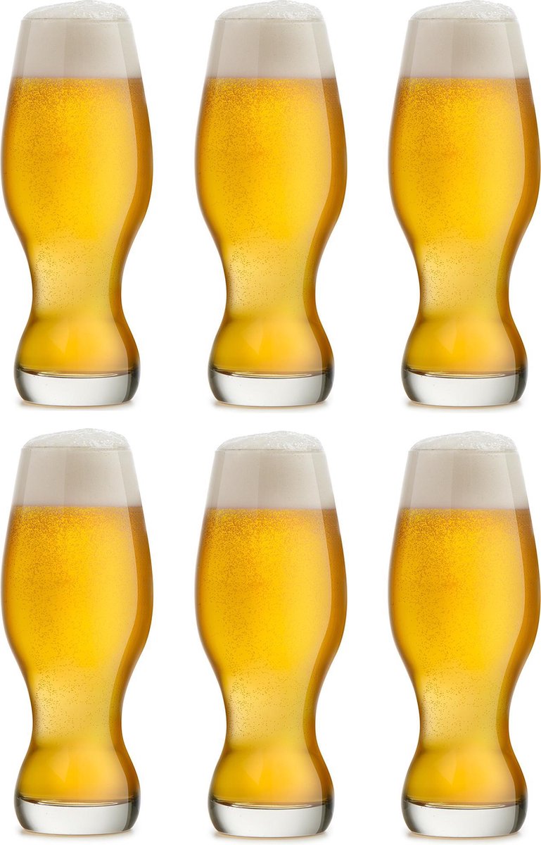 Libbey Bierglas IPA/Cider - 48 cl / 480 ml - 6 stuks - vaatwasserbestendig - hoge kwaliteit