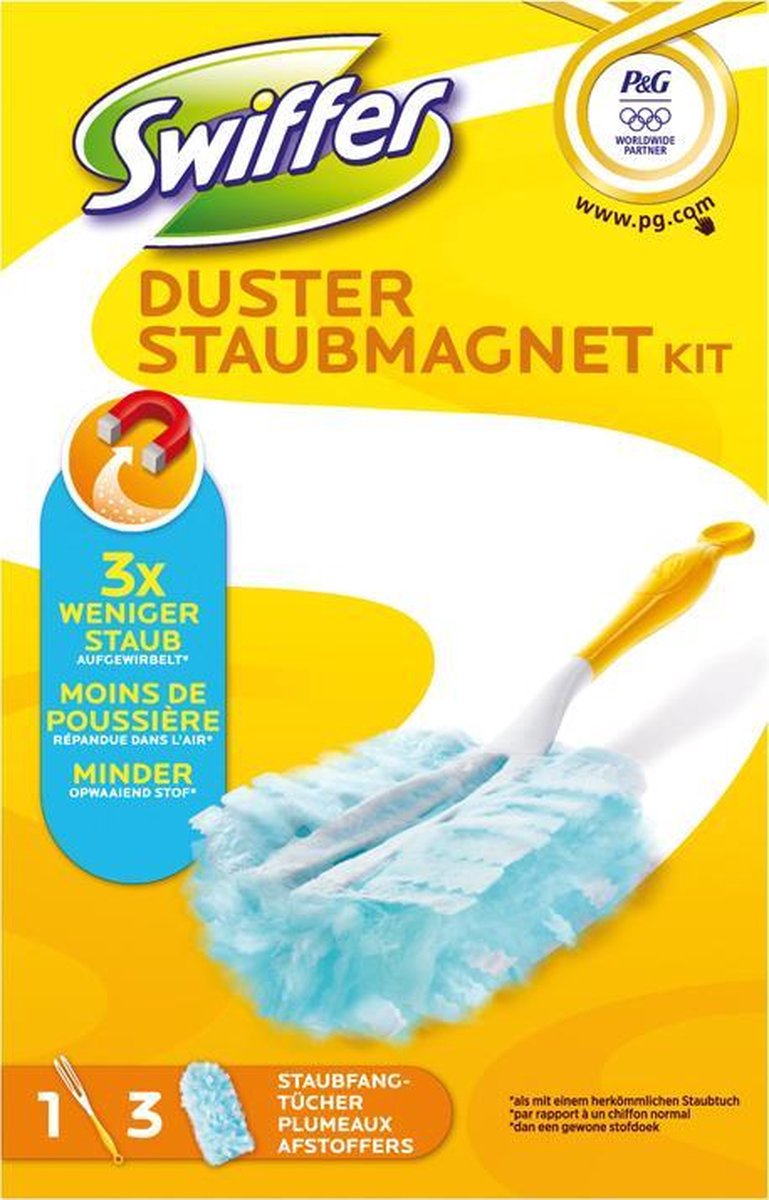 Swiffer Duster - Starterkit + 3 navullingen - Stofdoekjes