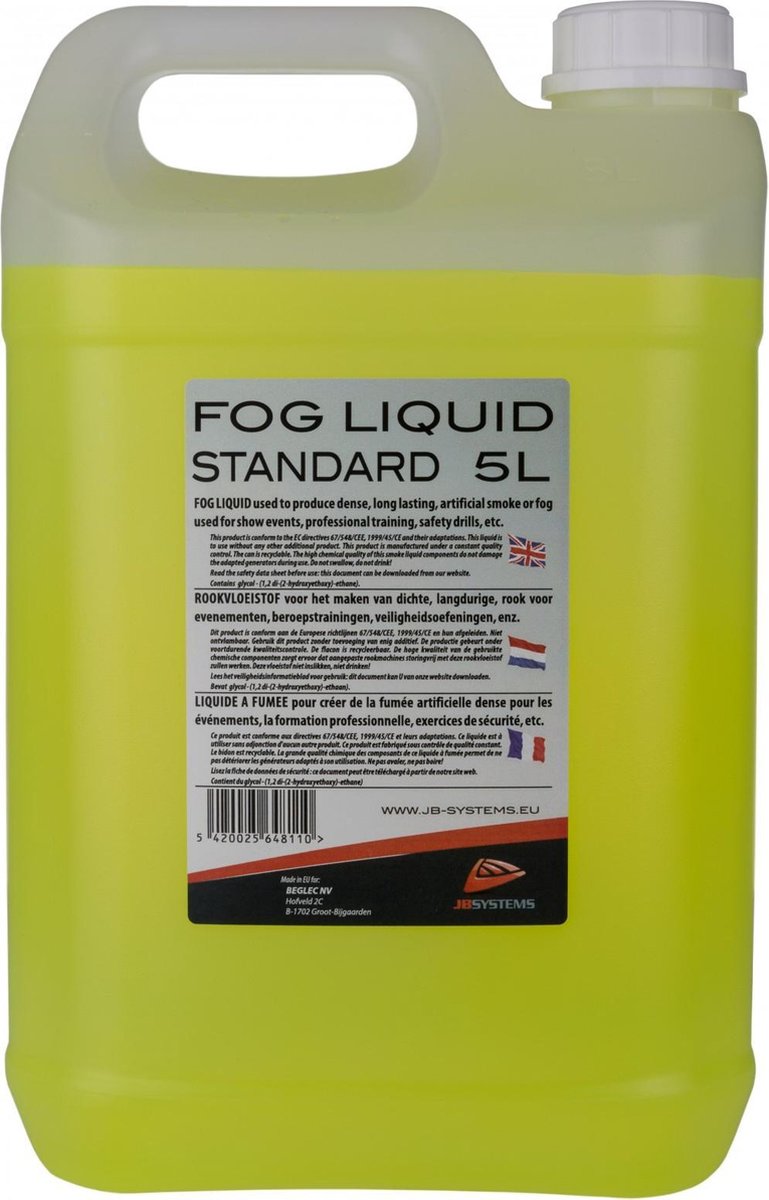 JBSystems - Rookvloeistof Standaard / 10l