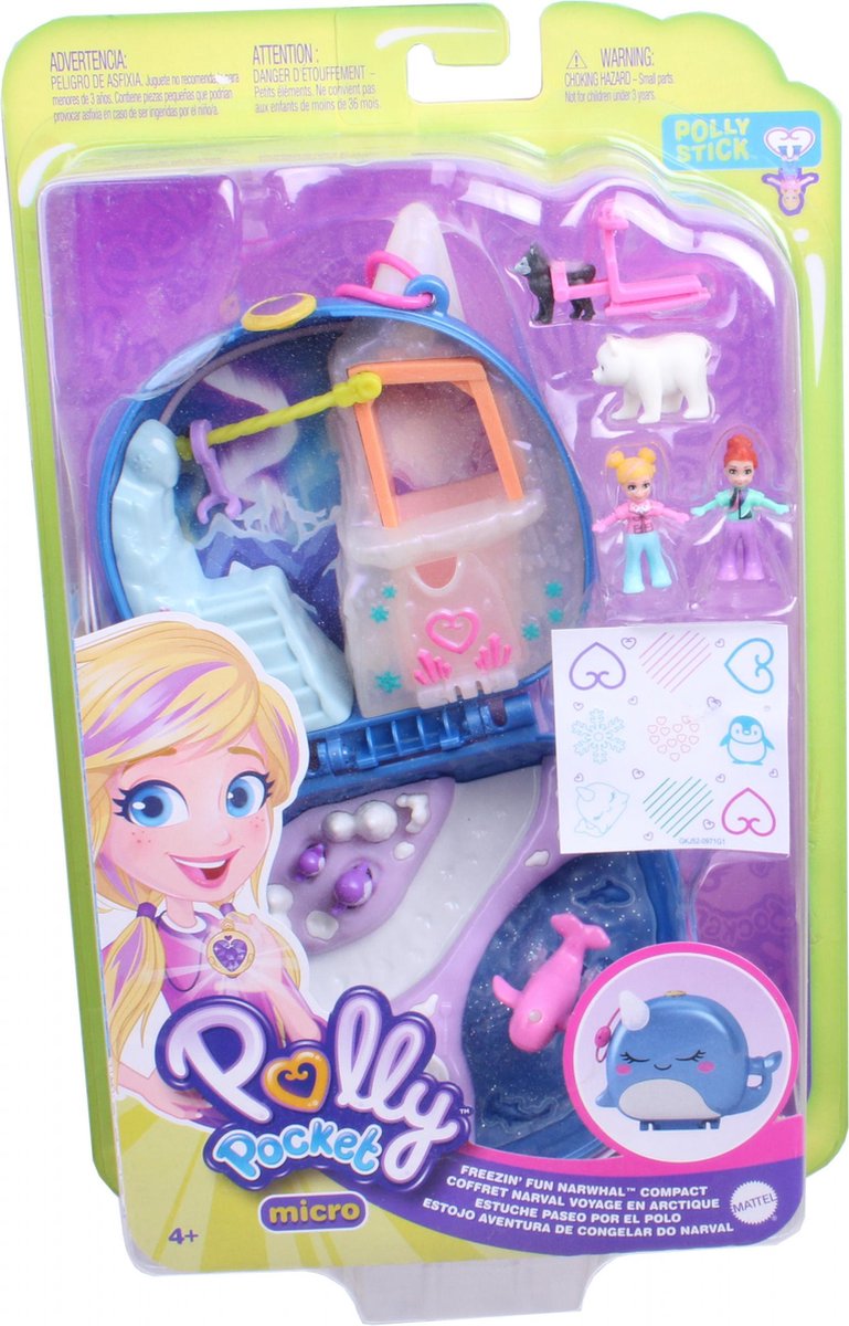 Mattel Speelset Polly Pocket Freezin' Fun 12