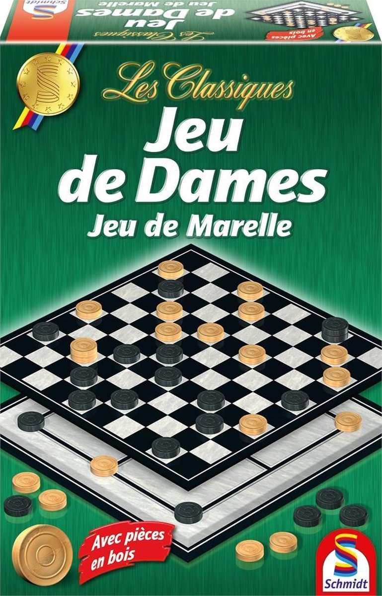 Classic Line Jeu de dames / de la Marelle FR Bordspel