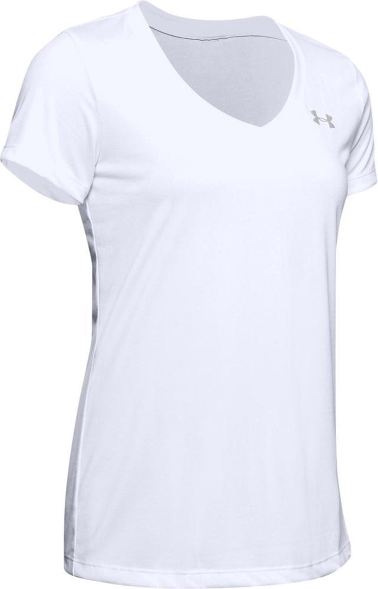 Under Armour Tech SSV-Solid Dames Sportshirt - Maat M