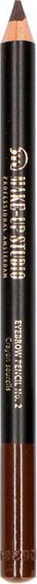 Make-up Studio Eyebrow Pencil Wenkbrauwpotlood - 2 Brown