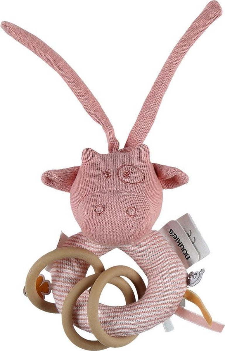 Dam Ringrammelaar Noukie's Lola Junior 18 Cm Bio-katoen Rood