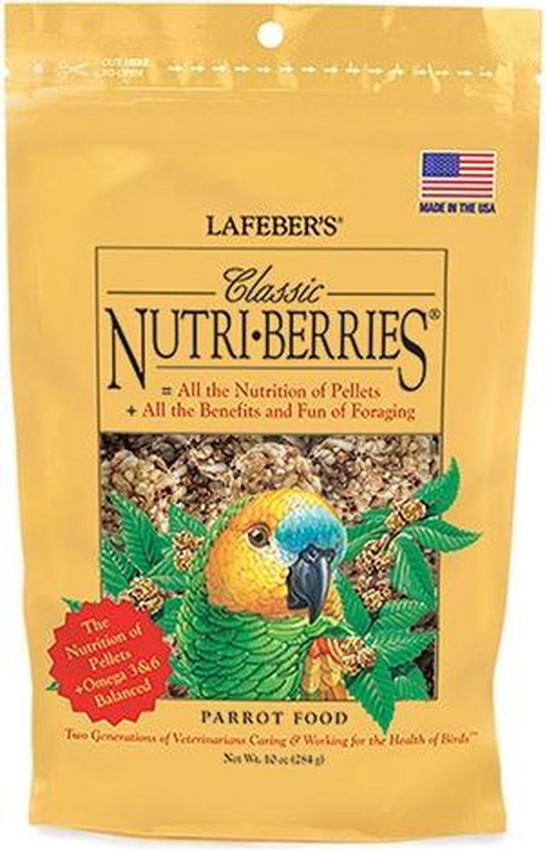 Lafeber Nutri-Berries Classic - Papegaai 284 gram