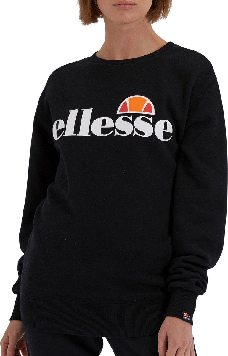 Ellesse - Dames Sweaters Agata Crew Sweat - Zwart - Maat L