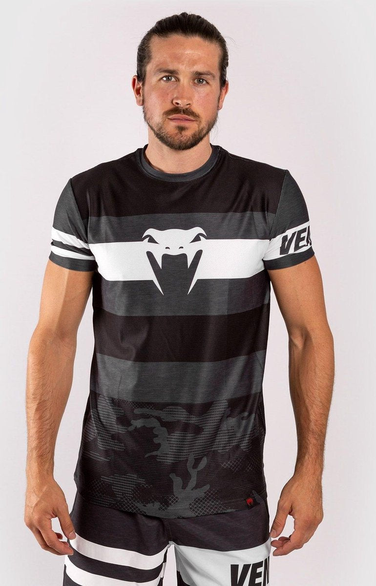 Venum Bandit Dry Tech T-shirt Zwart Grijs Kies uw maat: S