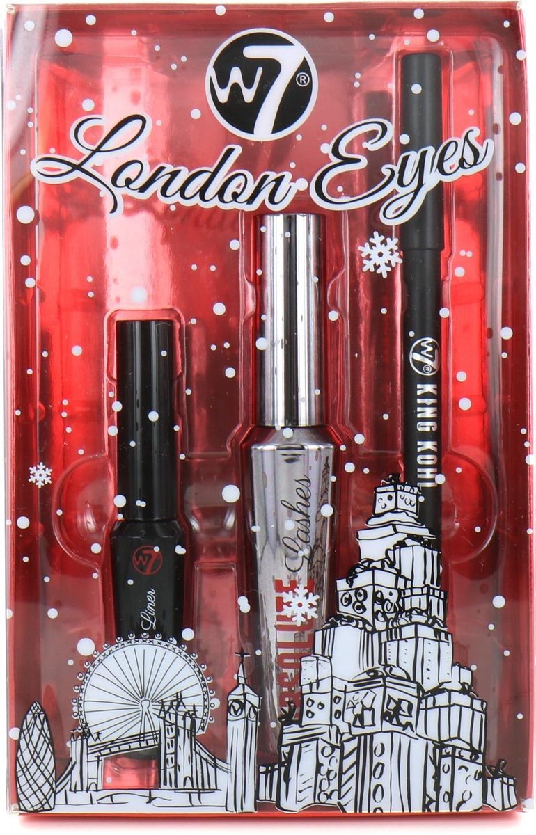 W7 Christmas Set London Eyes