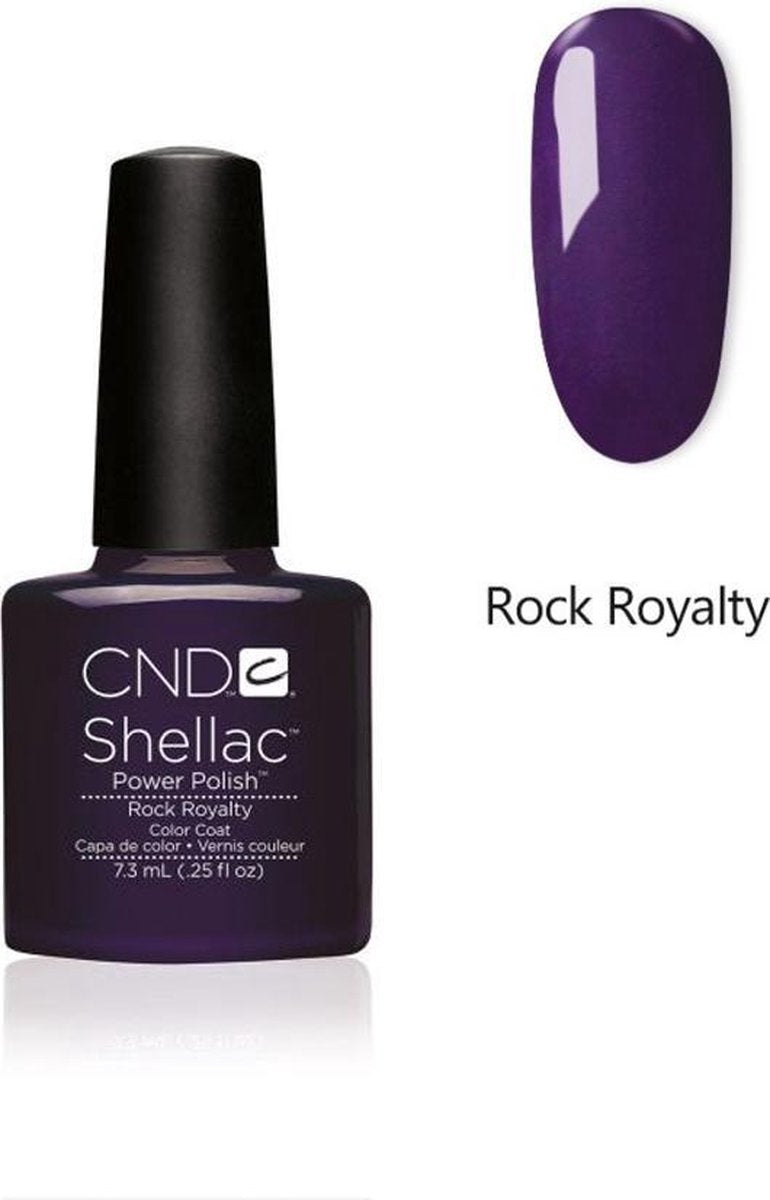 CND Shellac color coat - Rock Royalty 7