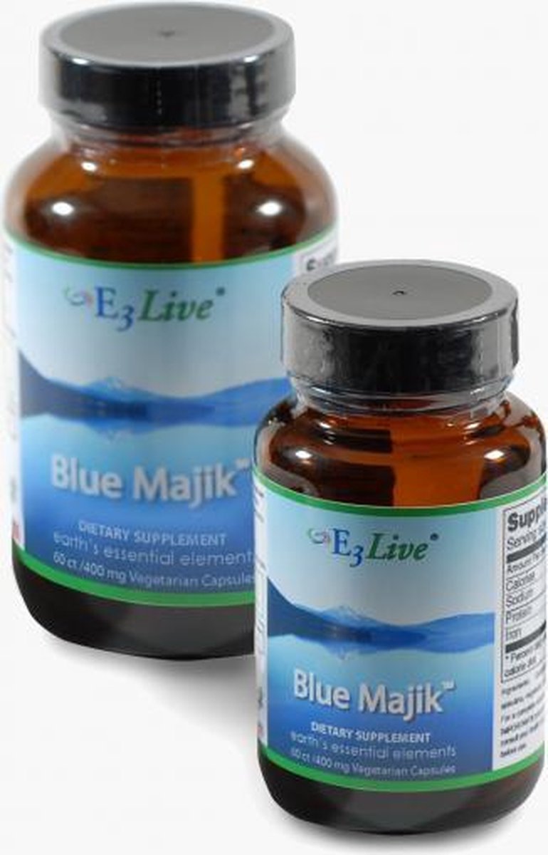 E3Live / Blue Majik Capsules Biologisch – 120 vcaps (400 mg)
