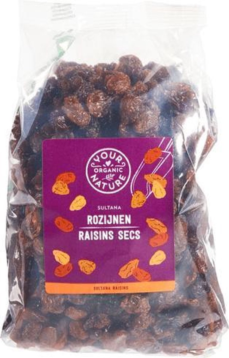 Rozijnen Sultana Your Organic Nature (500 gram) - Biologisch