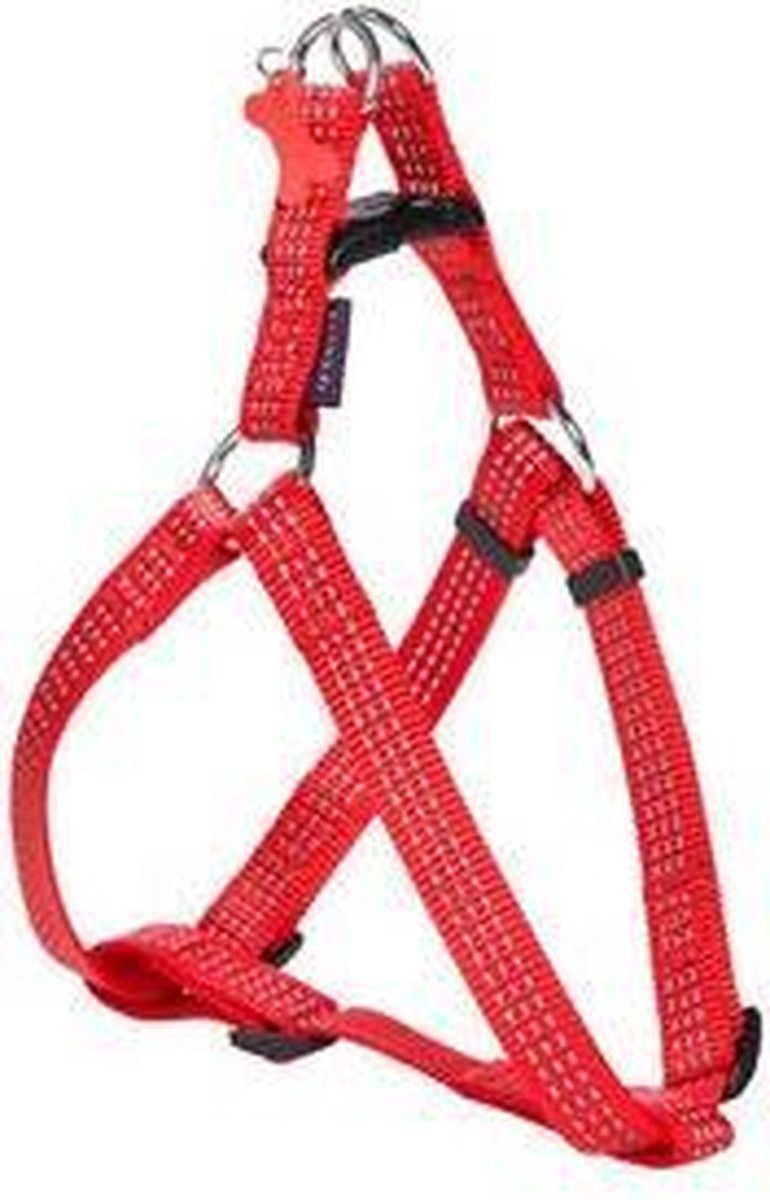 Bobby Harnas Instapm. Reflectie Safe S Rood