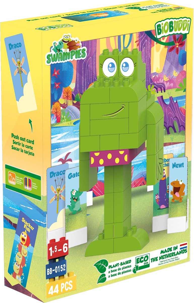 BiOBUDDi Swampies - Ribby - 44 delig