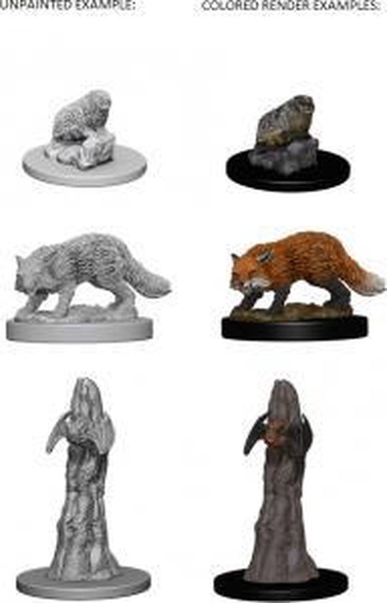 Pathfinder Deep Cuts Unpainted Miniatures - Familiars