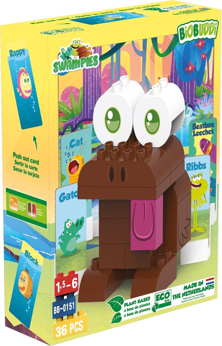 BiOBUDDi Swampies - Newt - 36 delig