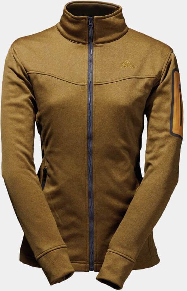 Cortazu Fleece Jas (all round) Goud | Dames