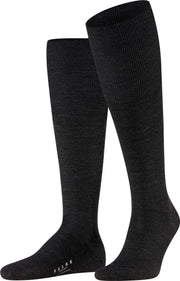 FALKE Airport Heren Kniekousen - Grijs - Maat 47-48