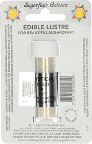 Sugarflair Eetbare Glanspoeder - Mystiek Goud - 2g