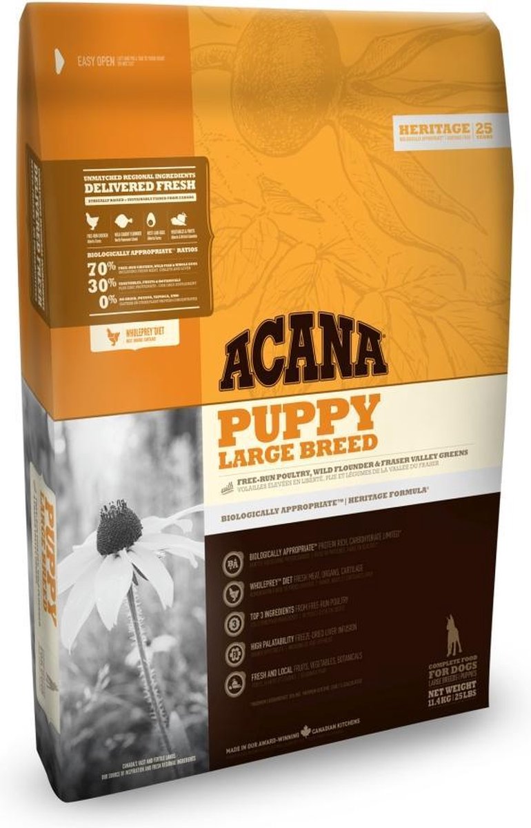 Acana Heritage Puppy Large Breed 11