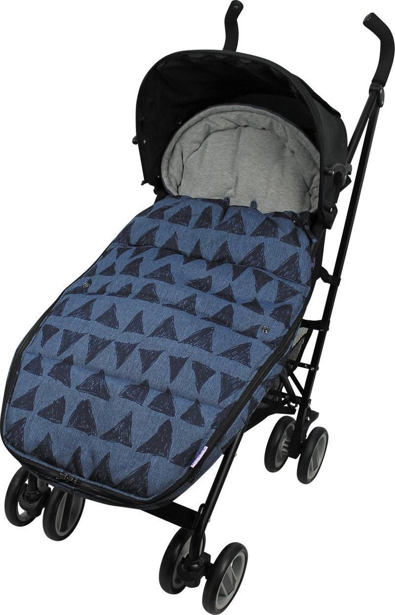Dooky Voetenzak Large - Blue Tribal