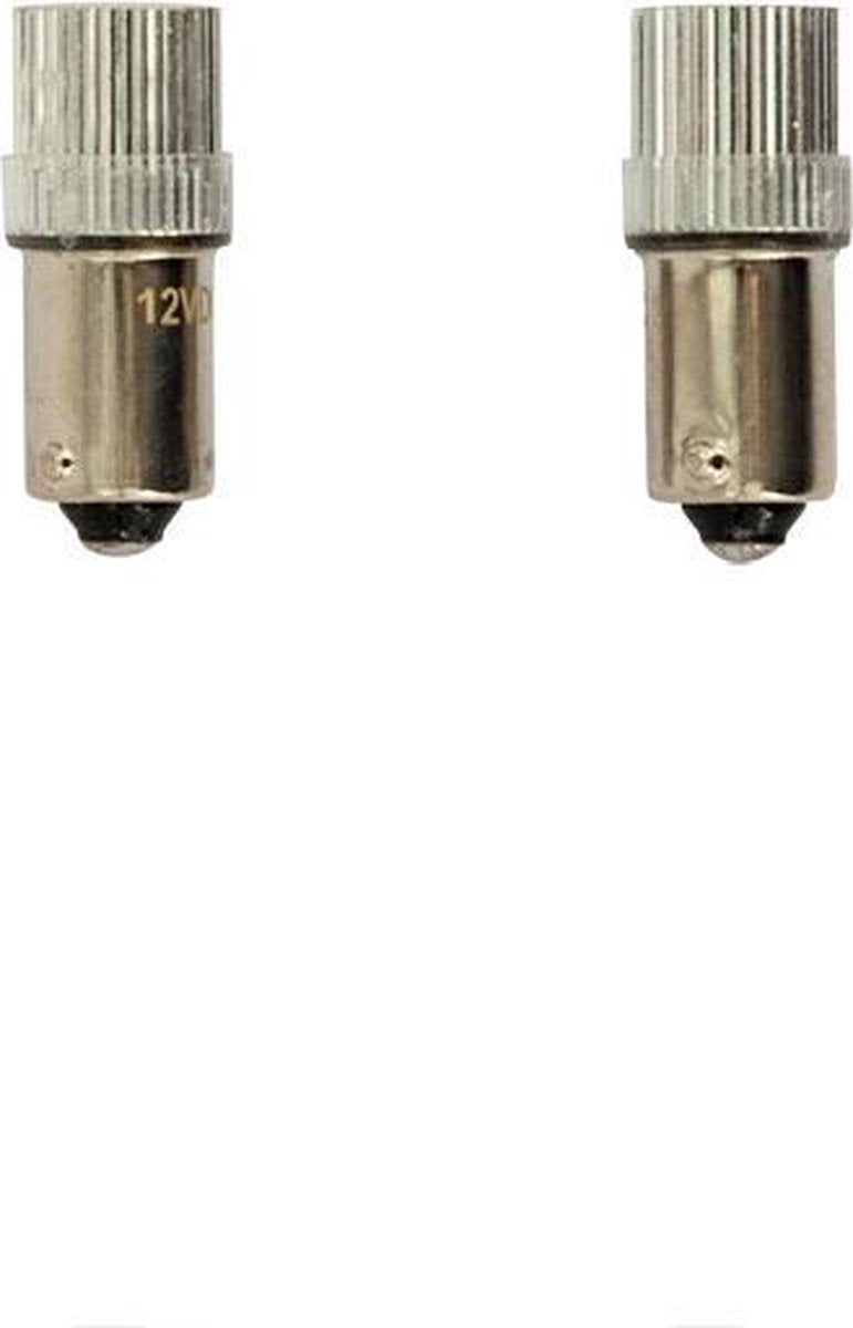 AutoStyle BA9S LED Lampen 12V Xenon-Optiek Wit