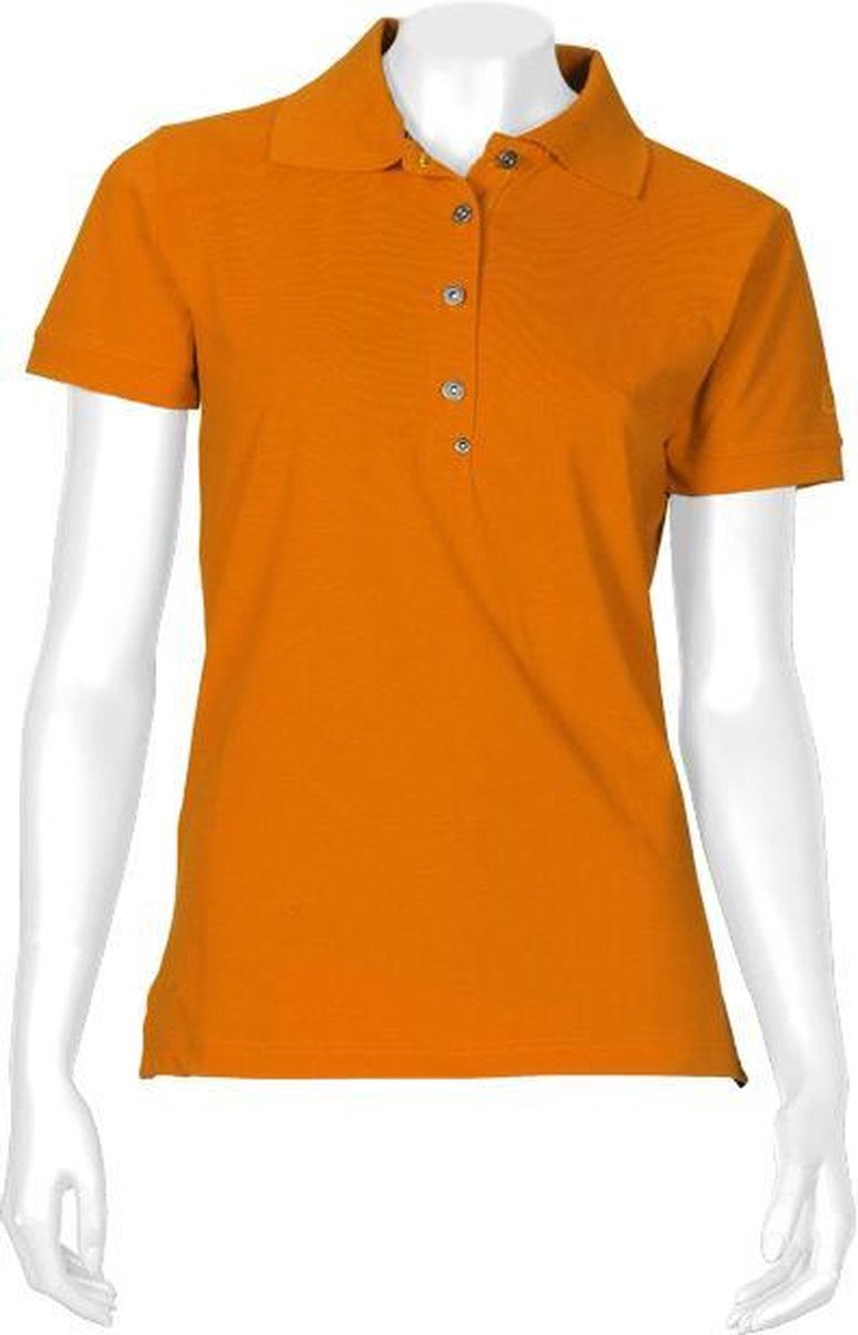T'RIFFIC SOLID dames poloshirt korte mouw - Maat M