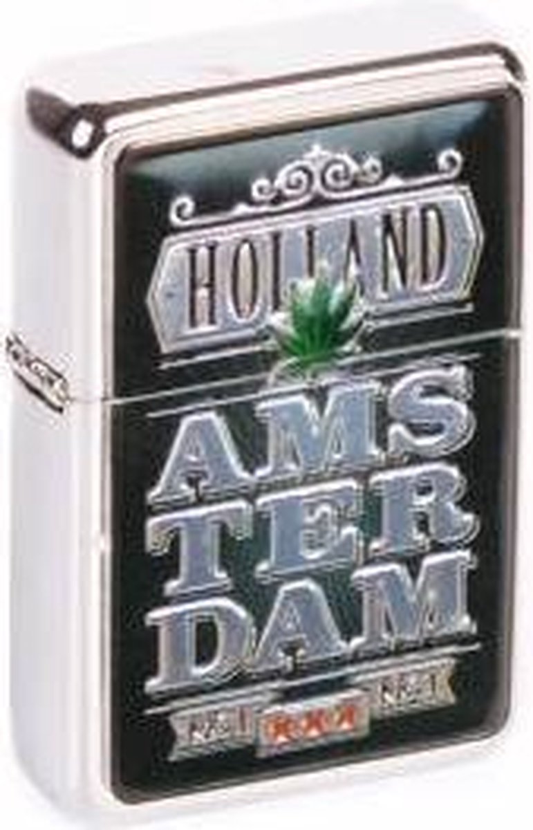 Aansteker Zwart Amsterdam - Souvenir