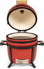 Patton Kamado 15" - Keramisch - Tafel model - Premium Red Devil - Medium - Rood