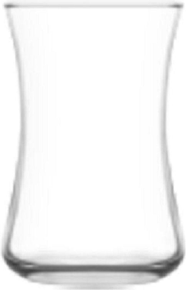 LAV - Turkse Theeglazen - Set van 6 - 155 ml