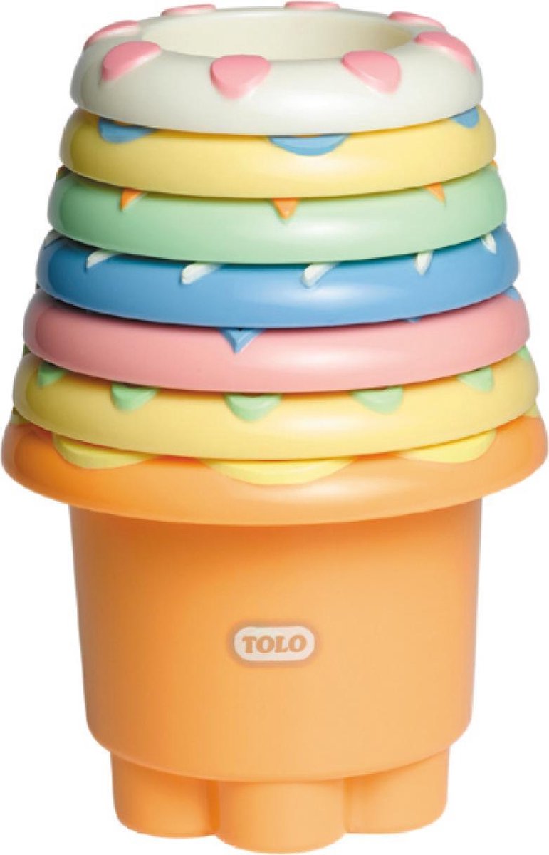 Tolo Baby - Kleurrijke Stapelbekers