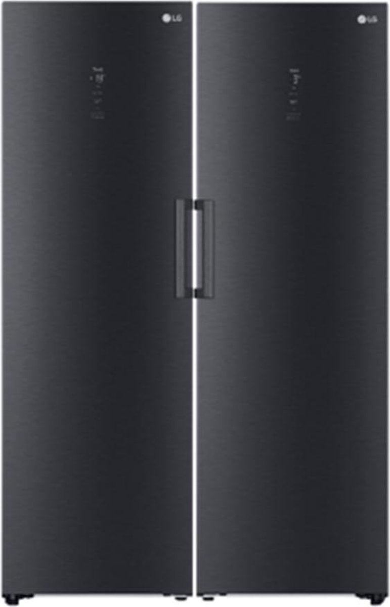 LG Side-By-Side Amerikaanse koelkast 120cm No-Frost - Blacksteel - (2-delig)