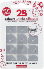 Nail art stencil 06 shoes