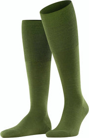 FALKE Airport Heren Kniekousen - Groen - Maat 45-46