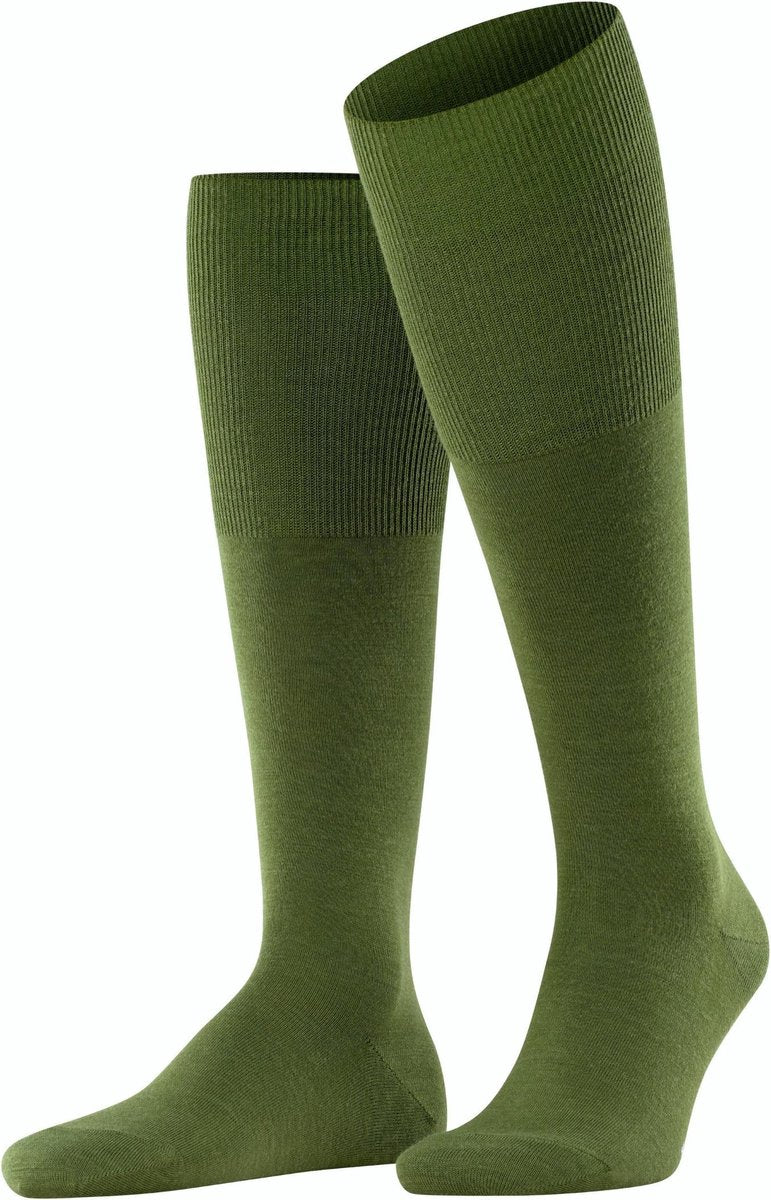 FALKE Airport Heren Kniekousen - Groen - Maat 45-46