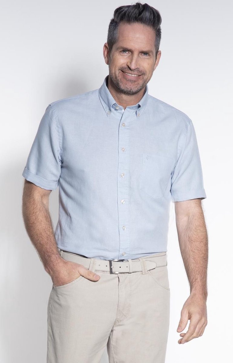Campbell Classic Casual overhemd korte mouw