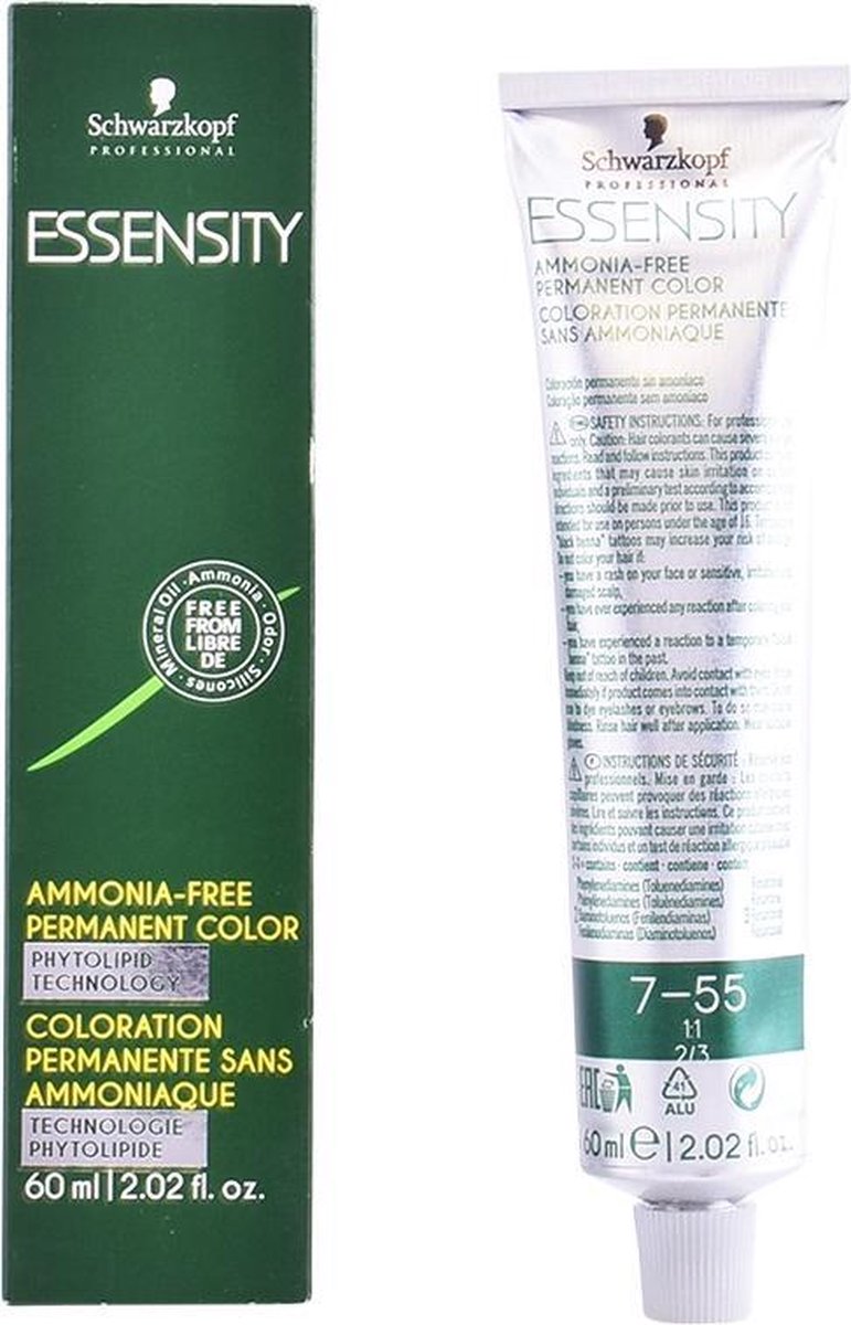 Essensity Ammonia-free Permanent Color #7-55 60 ml