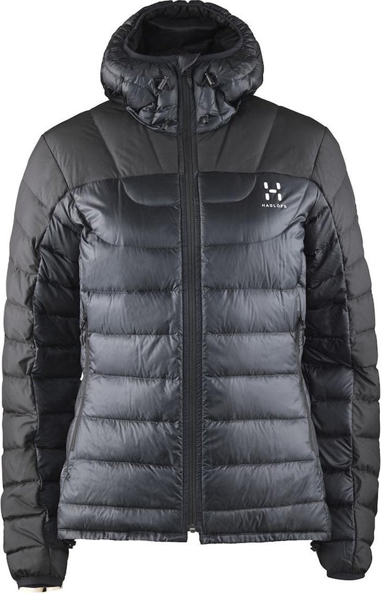 Haglöfs - Bivvy Down Hood Women - Zwart - Dames - maat  XS