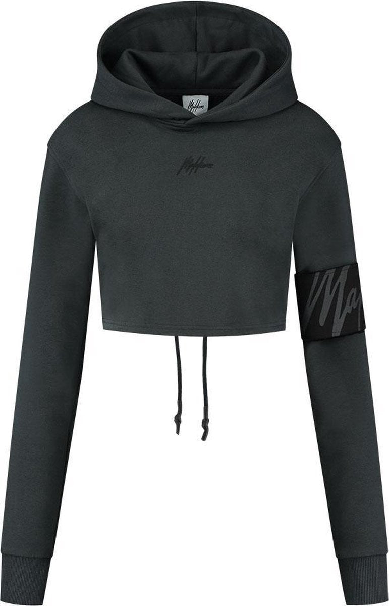 Malelions Women Captain Crop - Antra/Black - S