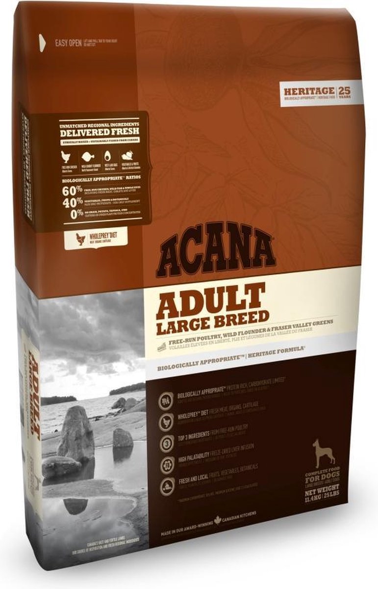 Acana Heritage Adult Large Breed Dog 17 kg -  - 80009421
