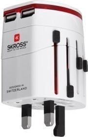 Skross reisadapter EVO USB 2