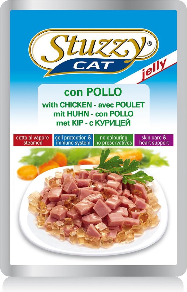 Stuzzy Cat met kip - Jelly - 24 stuks à 100 gram