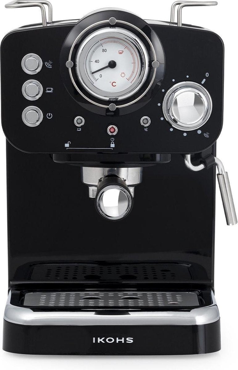 IKOHS Retro Pistonmachine – Pistonmachine – Zwart