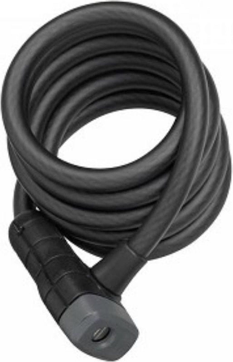 ABUS Booster 6512K/180 Kabelslot Spiraal - Black