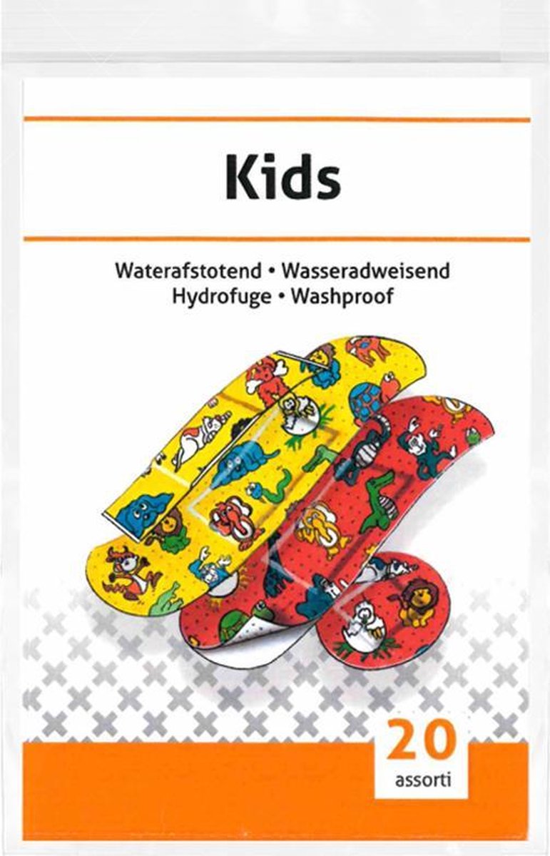 Pleisterstrips Kids PE assorti