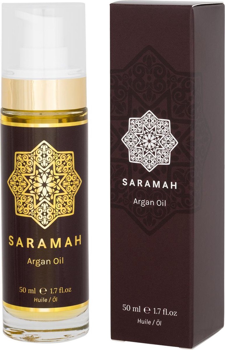 Saramah Arganolie - 50 ml - Voor haar