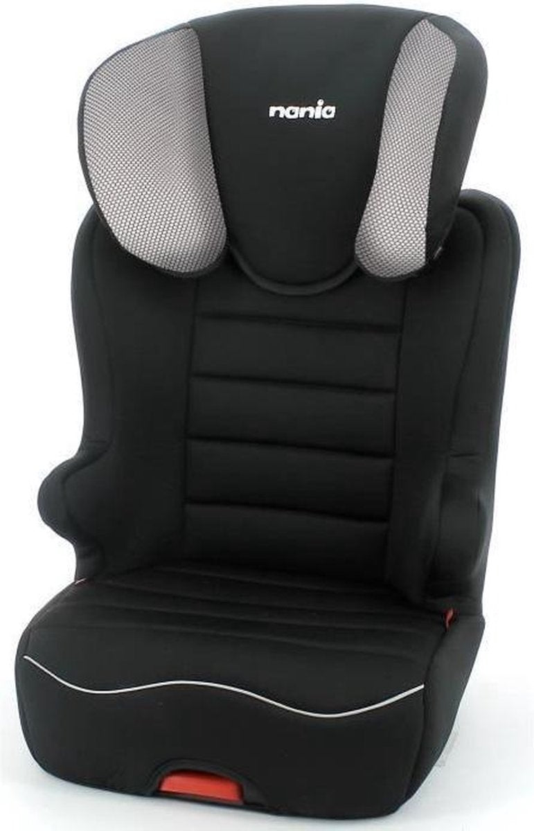 NANIA Isofix stoelverhoger groep 2/3 van 15 tot 36 kg -Hatrix grijs
