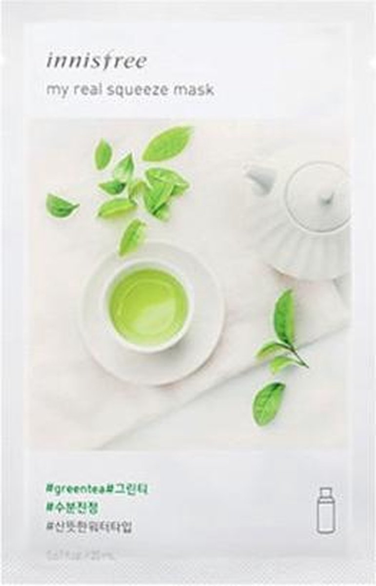 Innisfree My Real Squeeze Mask Greentea